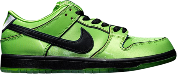 靴 NIKE SB DUNK LOW PRO QS FZ8319 300 New Nike x The Powerpuff Girls SB Dunk Low Pro QS Buttercup