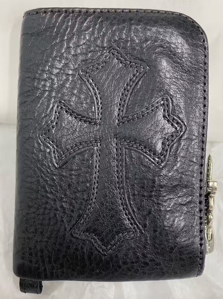 Chrome Hearts Tiny Zip Cross Patch Coin Purse Wallet – Ida