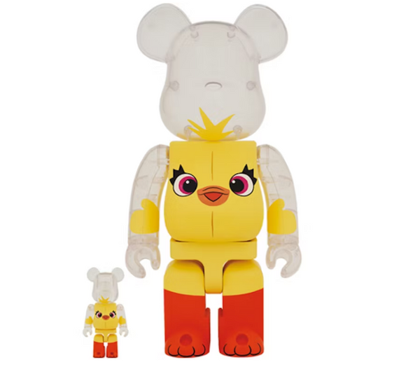 Bearbrick x Disney Pixar Toy Story 4 Ducky 100 & 400 Set Urban