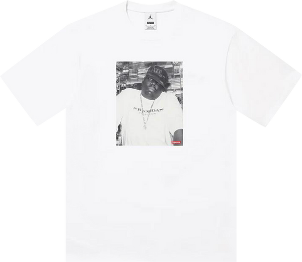 Supreme x Jordan Biggie Short-Sleeve Top 'White' – Urban