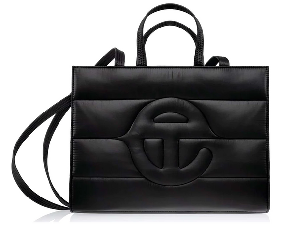 Telfar Medium Puff Shopper Black – Urban Necessities