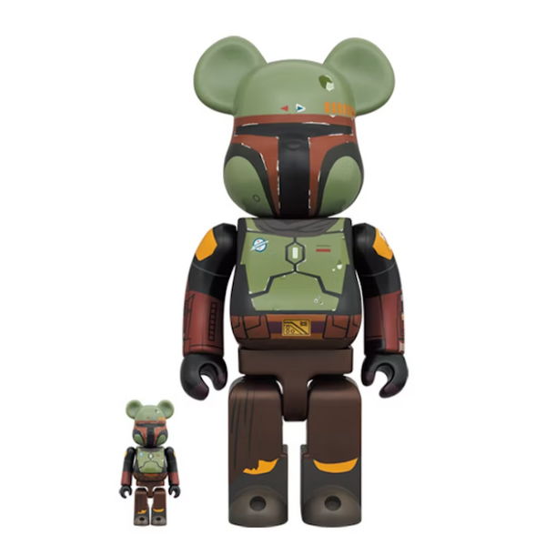 ベアブリック BOBA FETT Stormtrooper セット400 % Bearbrick x Star Wars Boba Fett (Recovered Armor) 100% & 400