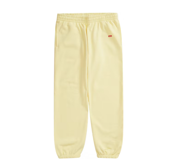 Supreme Small Box Sweatpant (SS23) Light Yellow