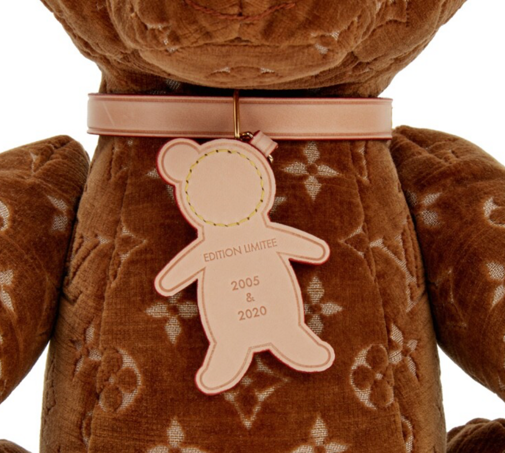 Louis Vuitton, Accessories, Louis Vuitton Virgil Abloh Doudou Louis  Limited Edition Watercolor Teddy Bear
