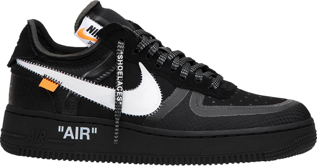 OFF-WHITE x Air Force 1 Low 'Black' - AO4606 001