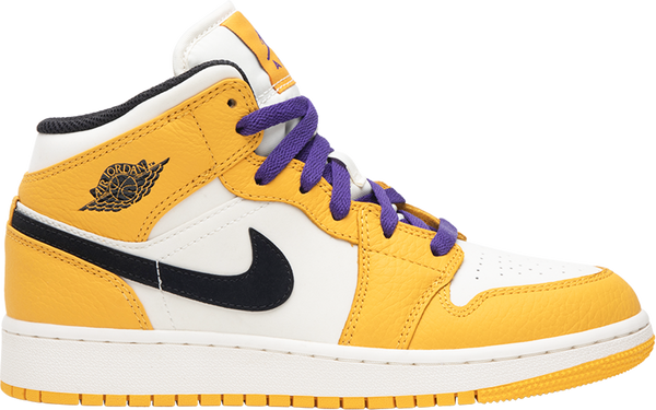 Lakers mid sale jordan 1