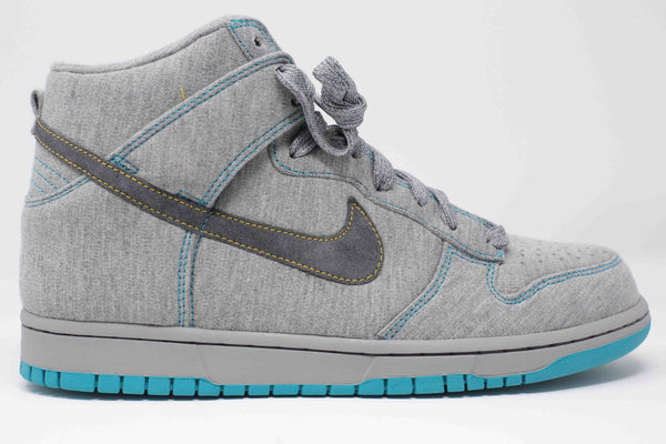 Wmns Dunk High 'Grey Fleece' 342257 001 - Main Image