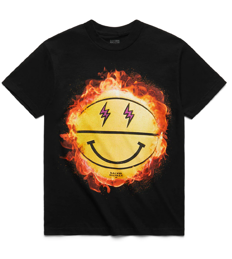 J Balvin Electro Basketball T-Shirt