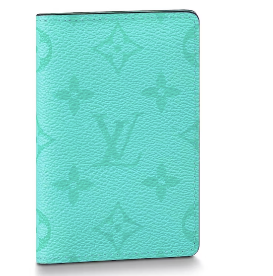 Louis Vuitton Pocket Organizer M30893 Tiffany Blue Miami Green Pochette  BNIB