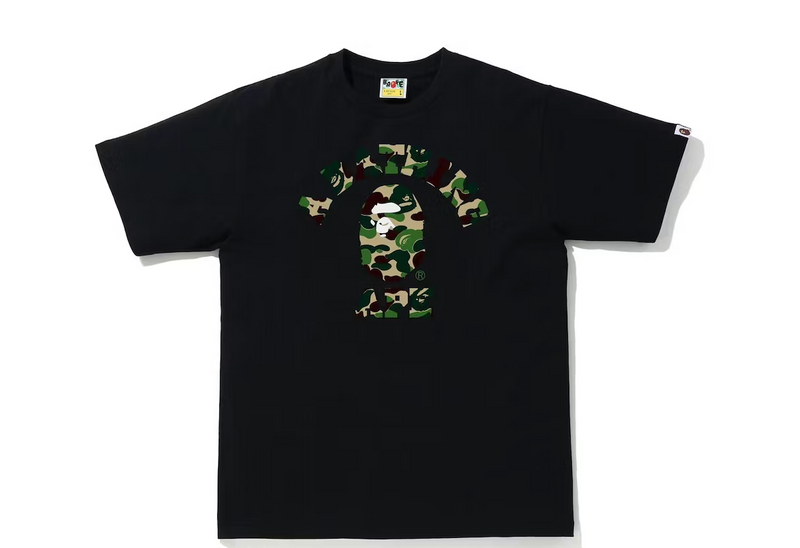 BAPE ABC Camo College Tee (SS21) Black/Green