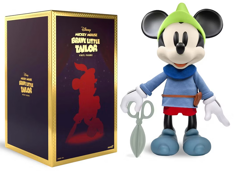 Super7 Disney Supersize Brave Little Tailor Mickey Mouse Action Figure
