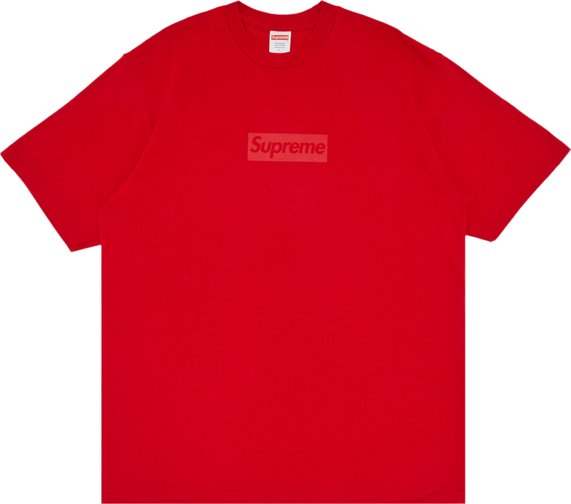 Red on white box logo hotsell