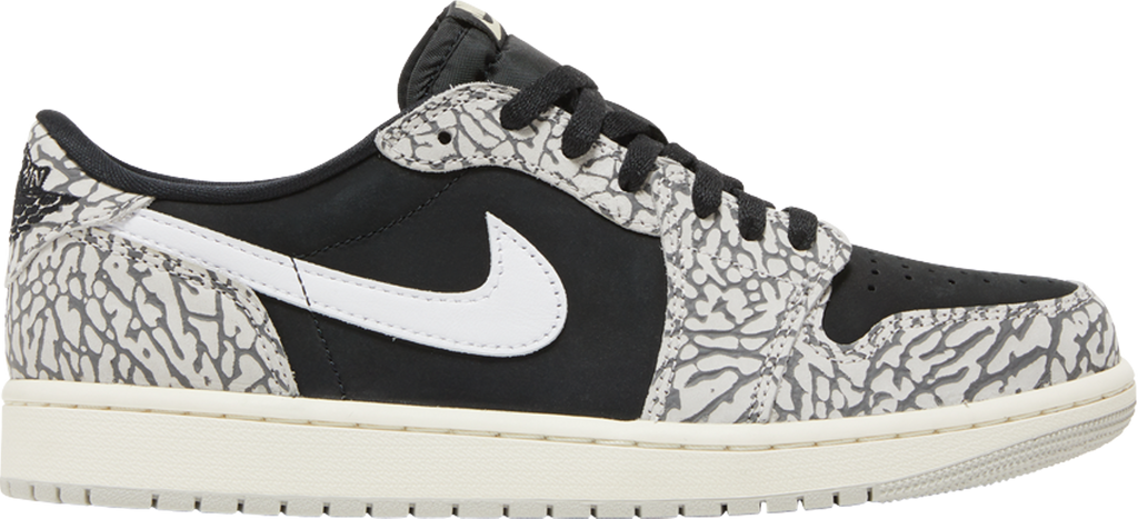 Air Jordan 1 Retro Low OG 'Black Cement' - CZ0790 001