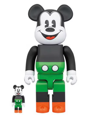 Bearbrick x Disney Mickey Mouse 1930s Poster 100% & 400% Set