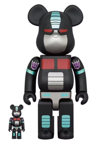 Bearbrick x Transformers Nemesis Prime 100% & 400% Set