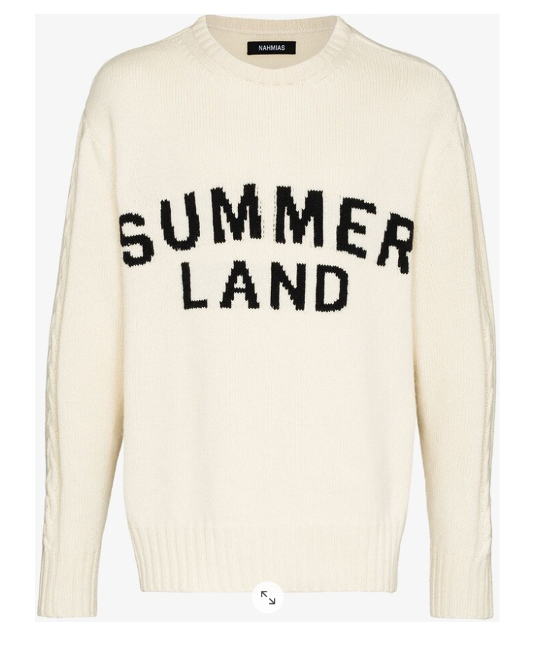 NAHMIAS - Summerland Intarsia Crewneck