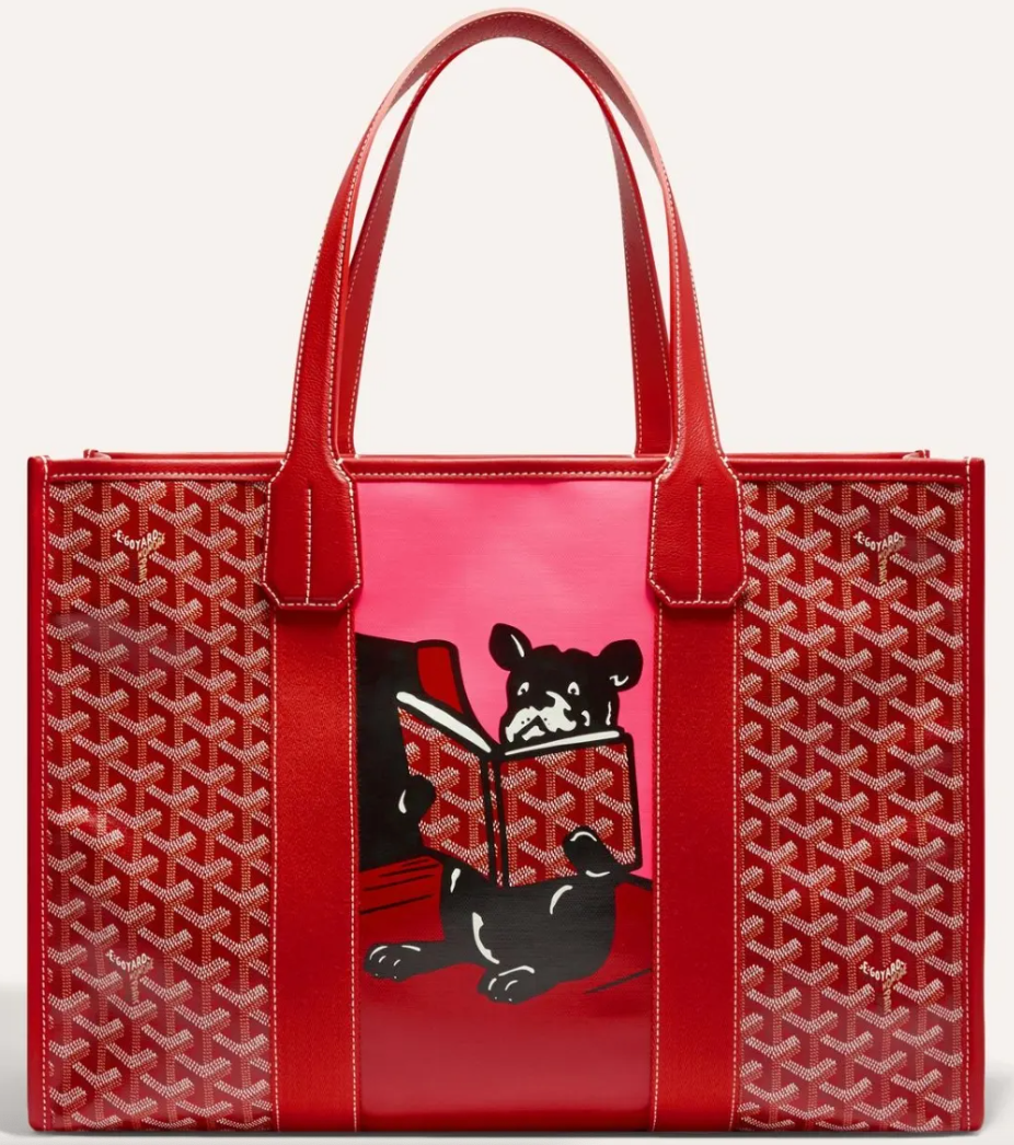 Villette Tote Bag MM Red