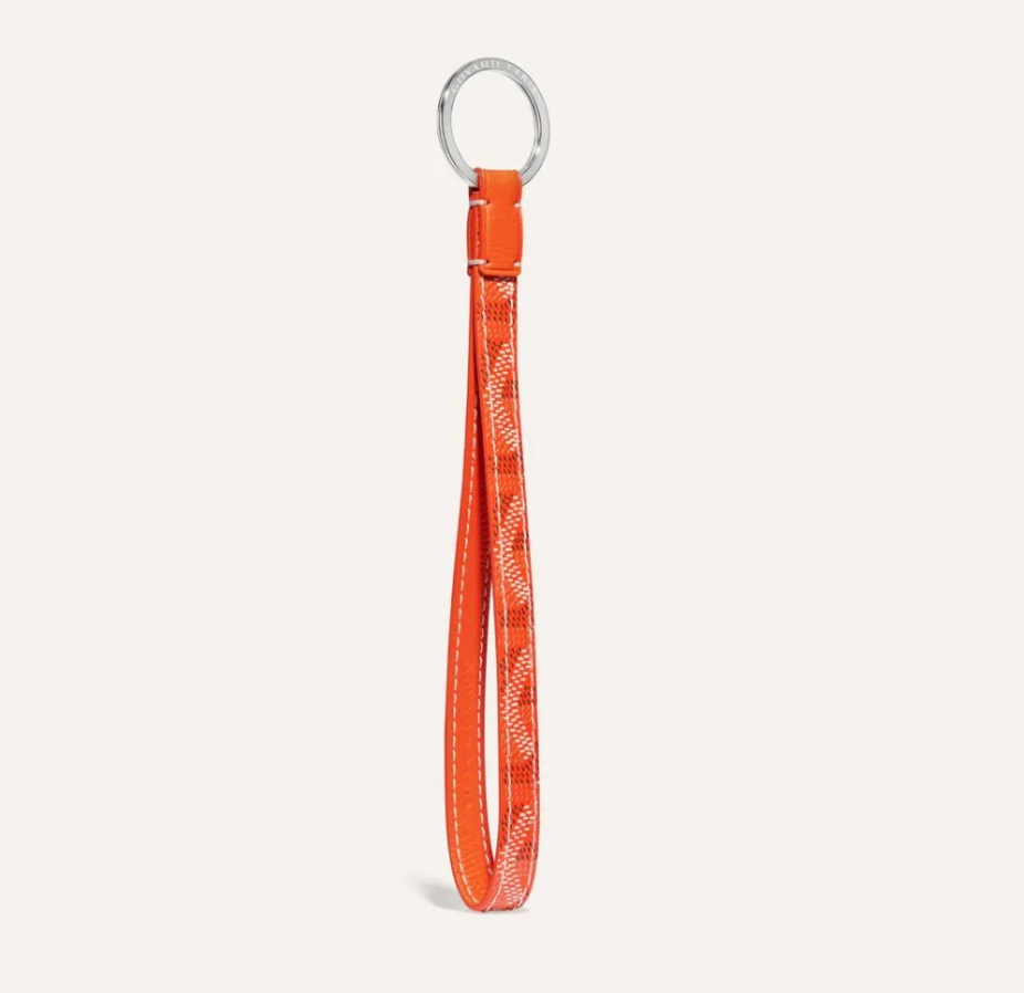 Goyard Sesame Key Ring - Orange
