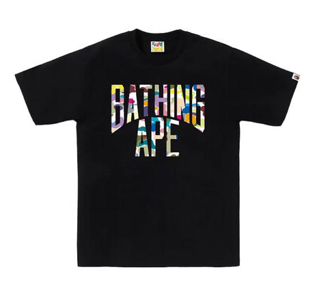 Multi camo bape shirt sales