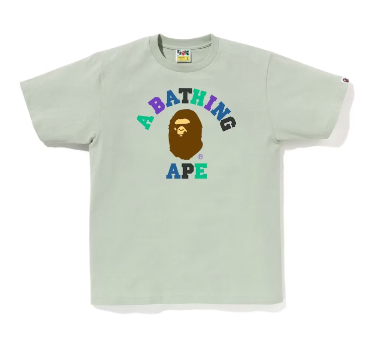 BAPE College & By Bathing Ape Relaxed Fit Tee Black
