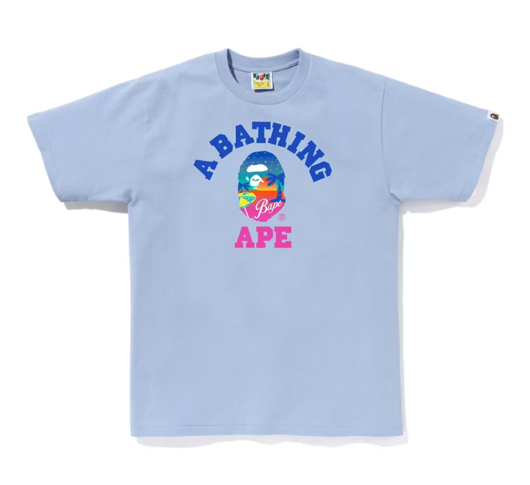 BAPE Sunset Beach Tee Sax