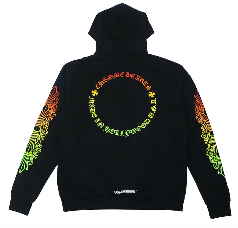 Chrome heart black cheap hoodie