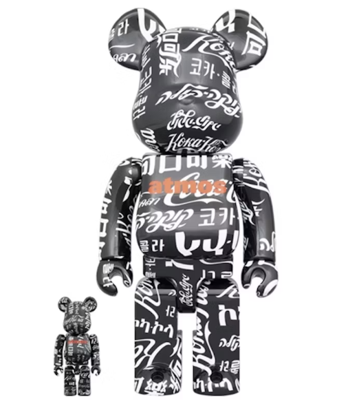 Bearbrick x atmos x Coca-Cola Type-6 100% & 400% Set