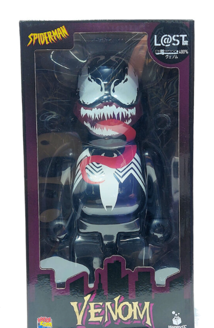 Bearbrick Spiderman Venom 400 (L@ST Exclusive) 