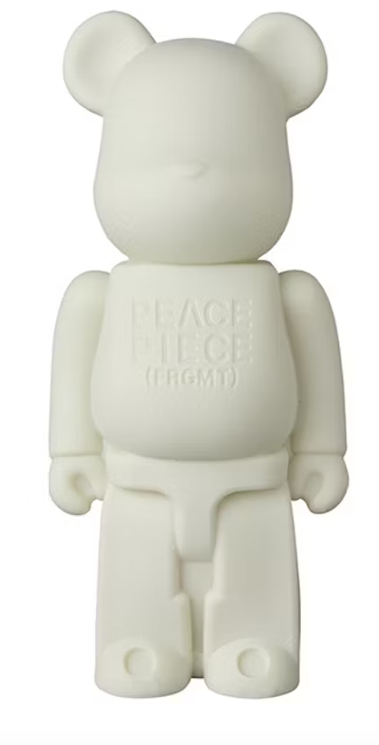 Bearbrick x Fragment Squeeze 200% Off White