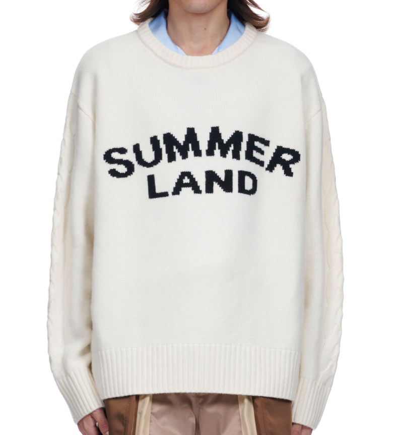 Intarsia Summerland Crewneck