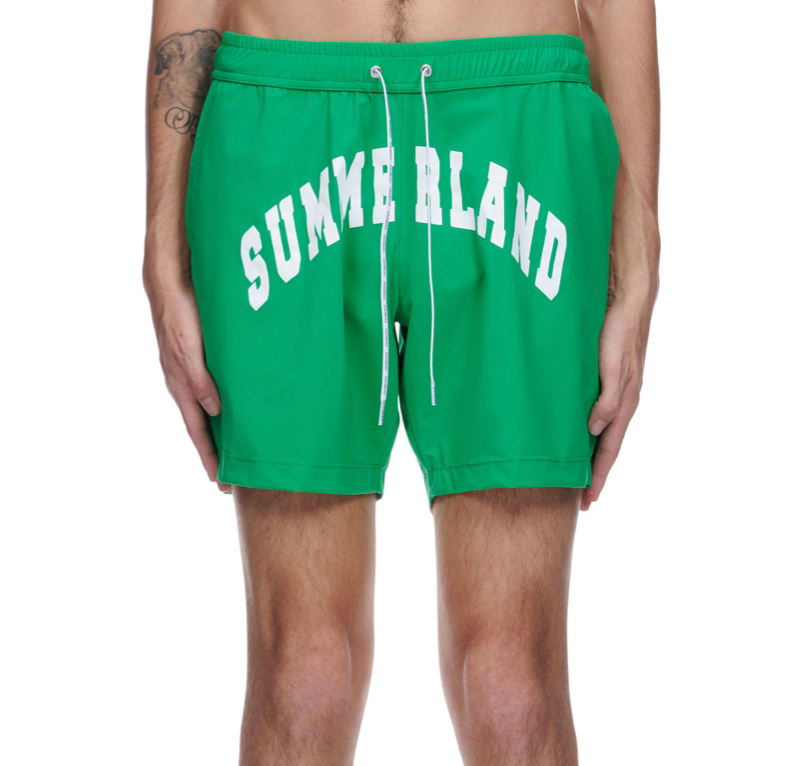 NAHMIAS Summerland Swim Trunks - Green