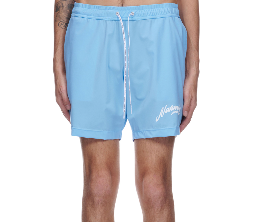 NAHMIAS  Swim Trunks - Light Blue