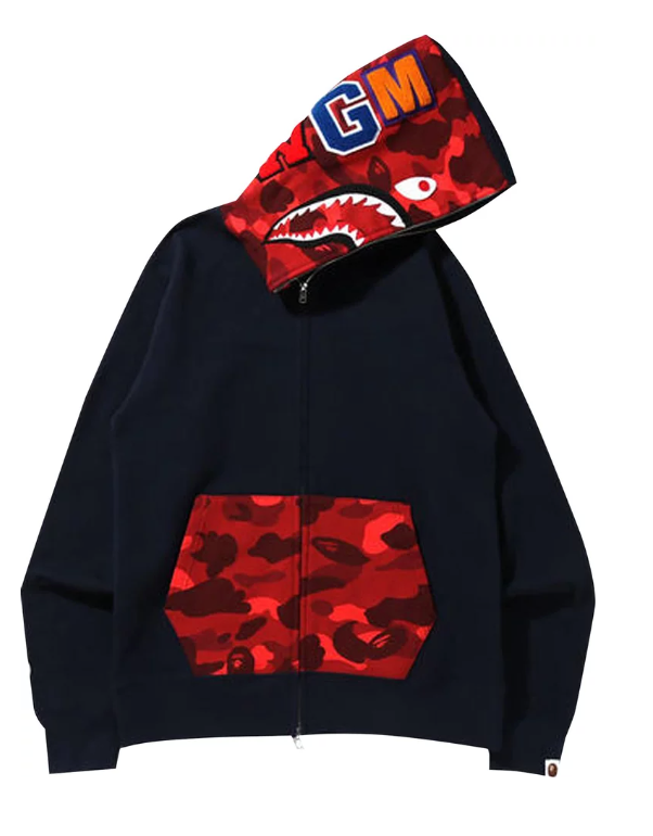Shark full zip hoodie discount