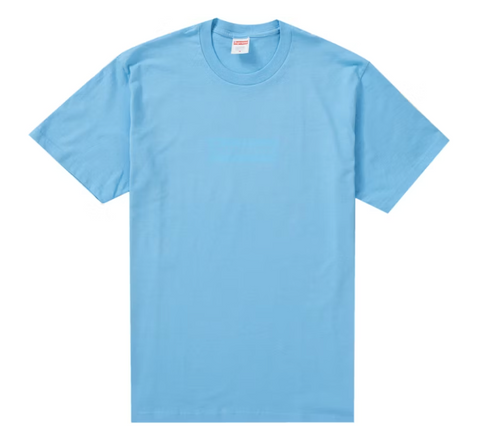 Supreme Tonal Box Logo Tee Bright Blue – Urban Necessities