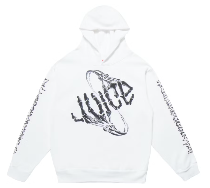 Vlone top bones hoodie