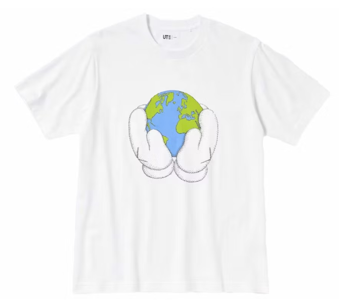 KAWS x Uniqlo Peace For All S/S Graphic T-shirt (US Sizing) White