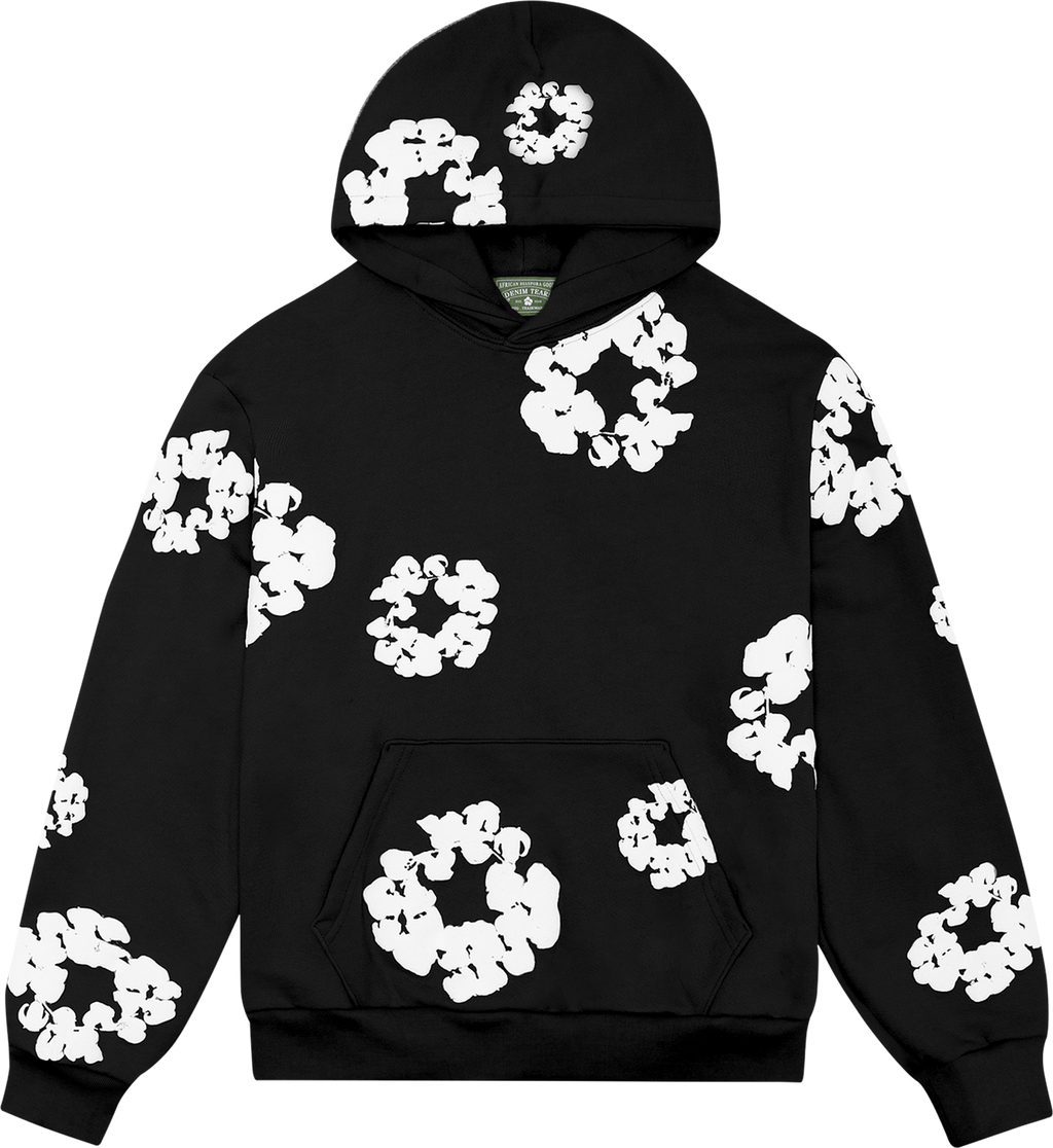 Denim Tears The Cotton Wreath Sweatshirt 'Black'