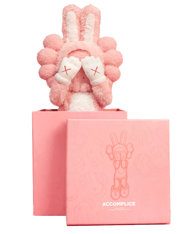KAWS Accomplice Plush Pink Urban Necessities