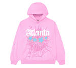 Sp5der Atlanta Hoodie Pink