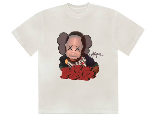 Travis Scott x KAWS Utopia I Tee White – Urban Necessities
