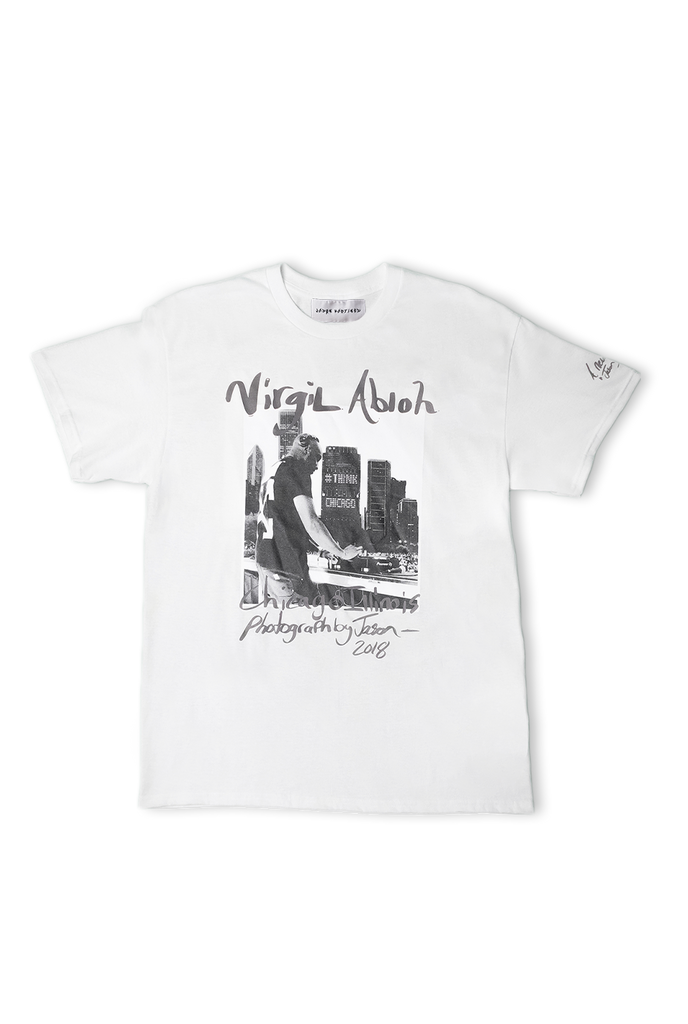 Jason Martinez - Virgil Abloh Tee White