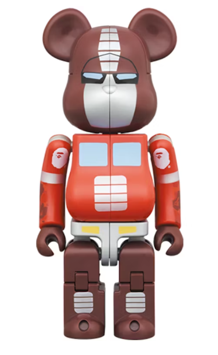 Bearbrick x Transformers Optimus Prime x BAPE 200% Red – Urban Necessities