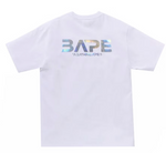 BAPE Moon Photo Ape Head Tee White