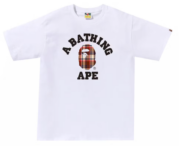 BAPE Graffiti College Tee Purple