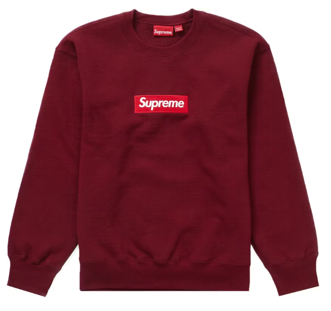 Supreme Box Logo Crewneck (FW22) Cardinal