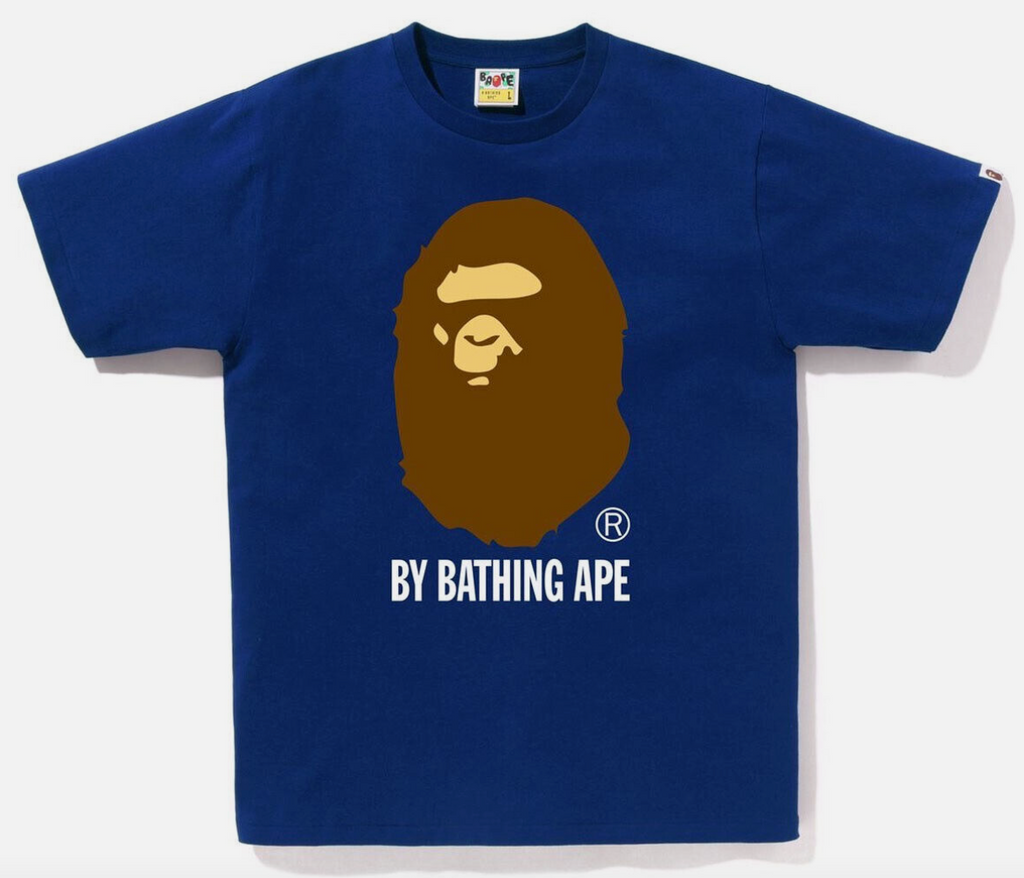 Bathing Ape Men's Big Ape Head Tee Blue	