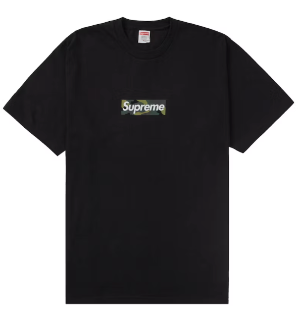 Supreme box logo hotsell white t shirt