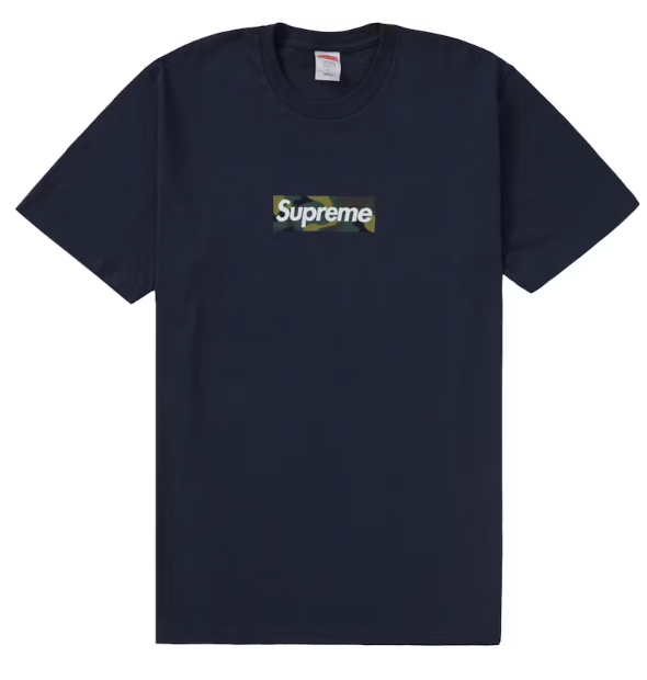 Black and online gold supreme shirt