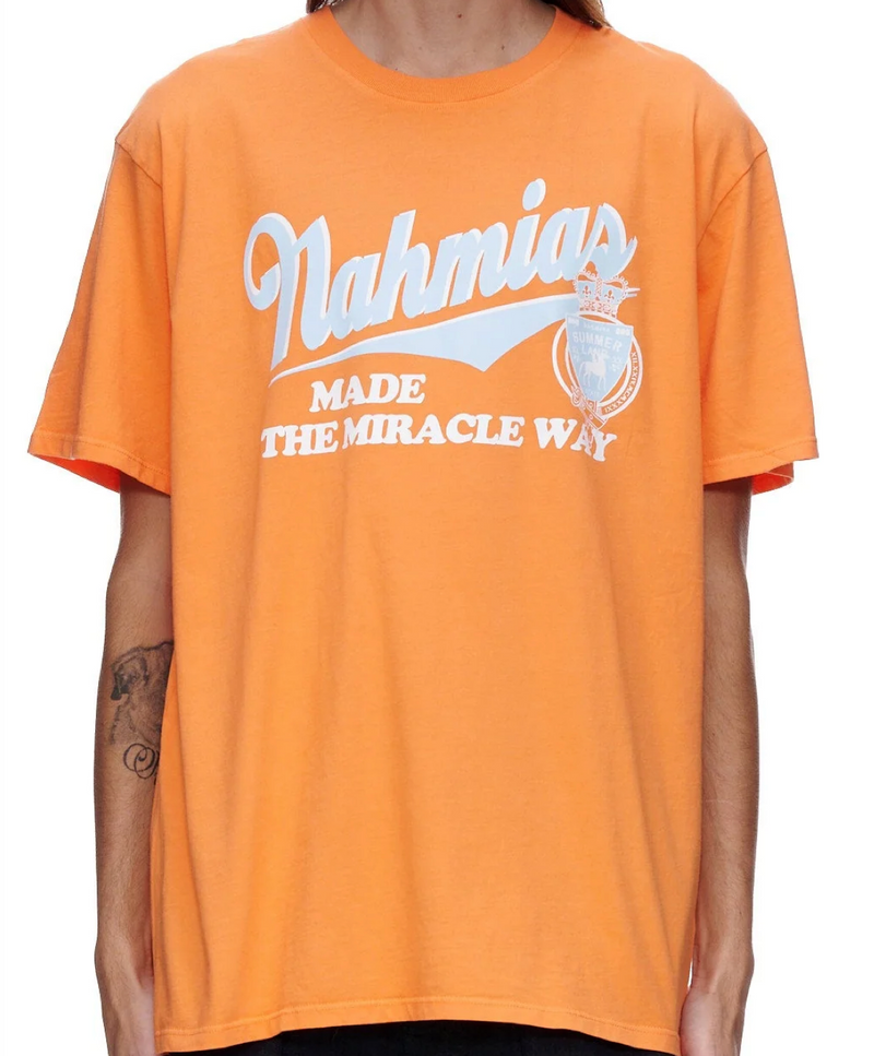 NAHMIAS - Miller Way T-shirt (orange)