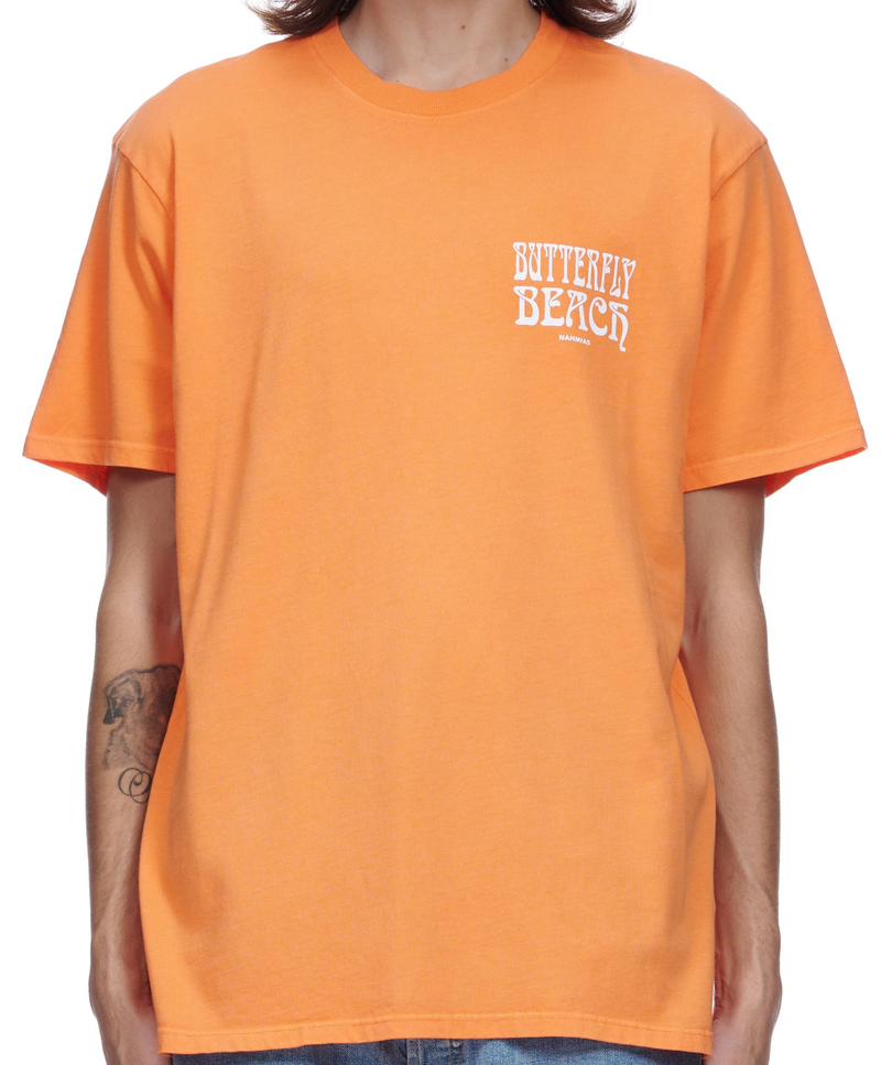 NAHMIAS - Butterfly Beach T-shirt (orange)